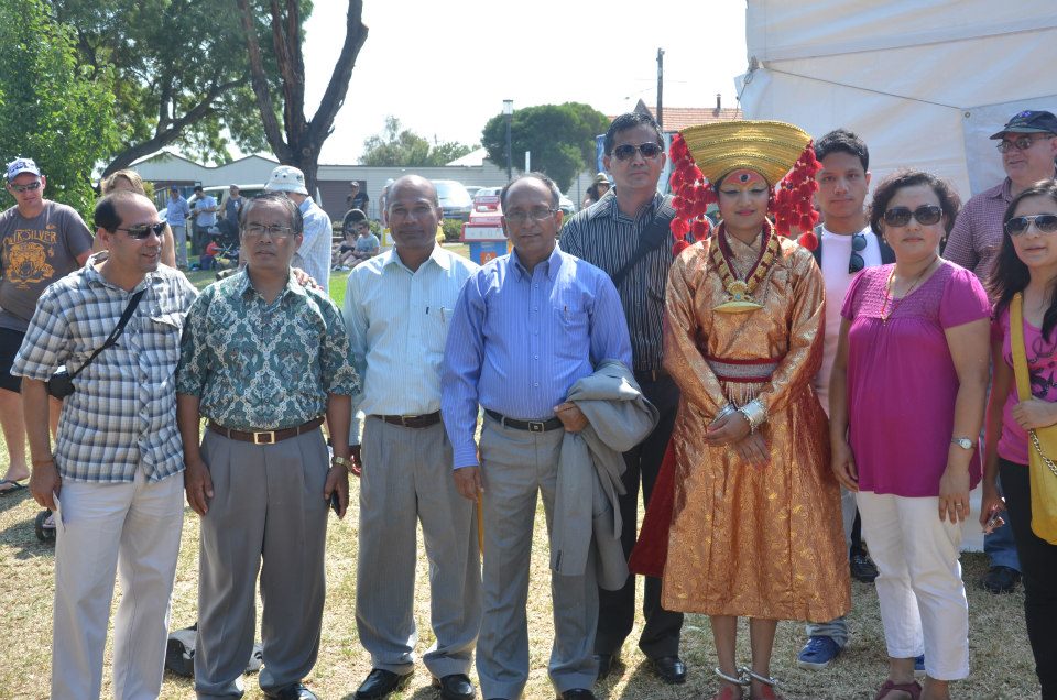 In the photo NTB Chairman and Secretary of the Ministry of Culture, Tourism and Civil Aviation Mr. Sushil Ghimire, Consul General of Victoria HE Chandra Yonjan and Consul General of South Australia HE Deepak Dhamala were also present in the festival. HE Deepak Dhamala